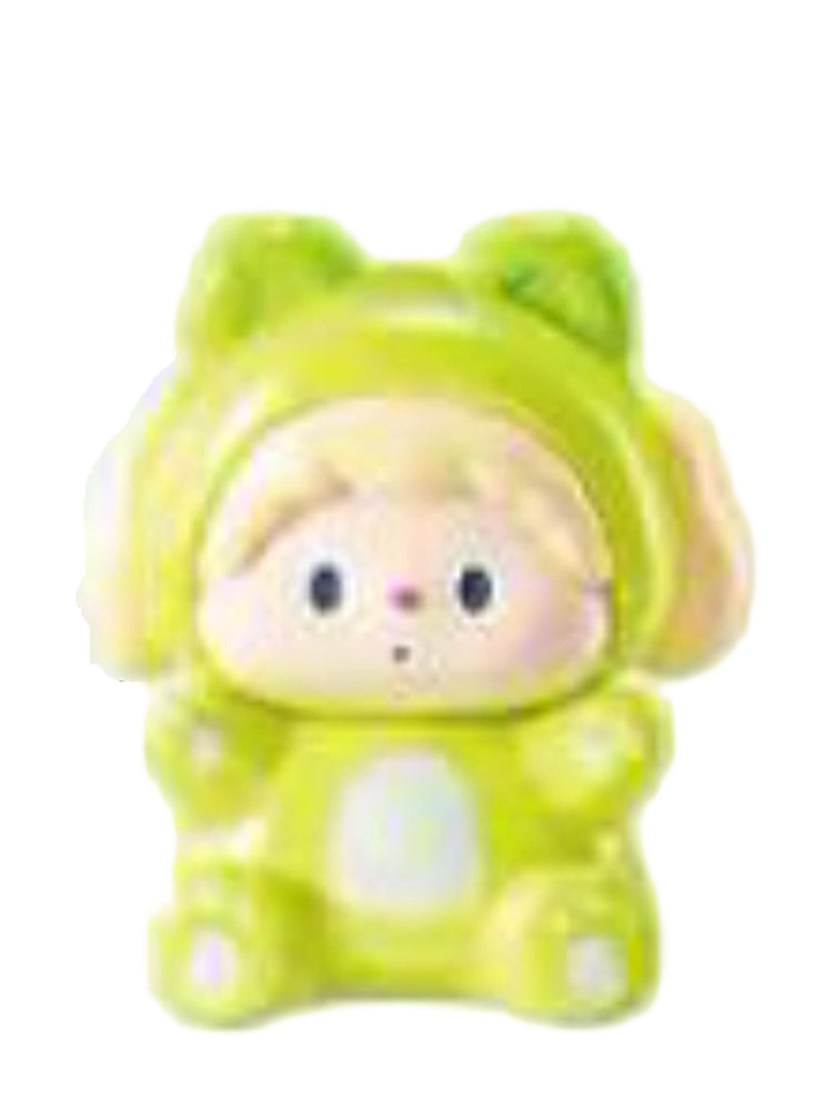 Luludog Melon Bear pop bean mini figure from the Bear Party V1 series