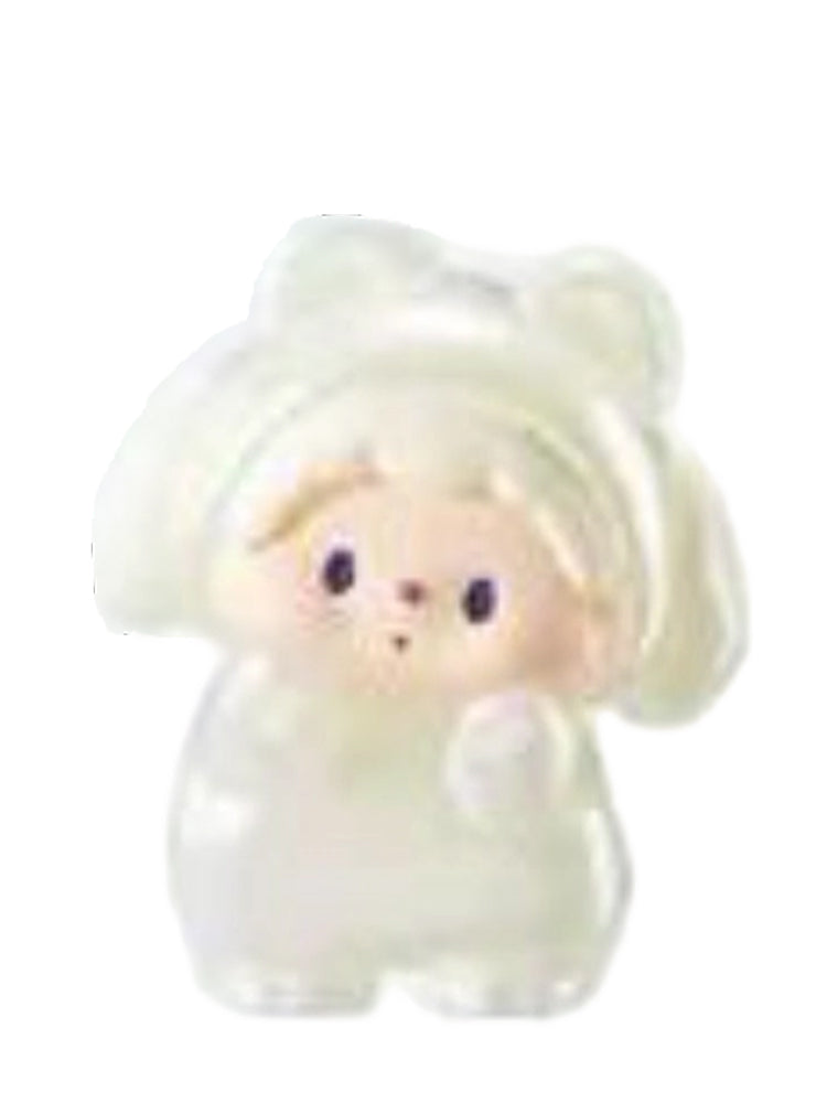 Luludog Iridescent Jelly Big Secret pop bean mini figure from the Bear Party V1 series