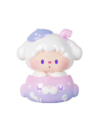 Luludog Seashell Pearls Special pop bean mini figure from the Summer Journal series