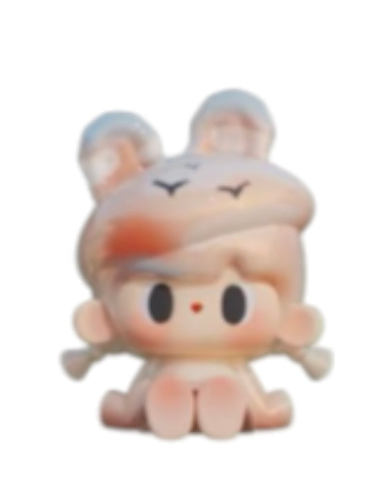 Sunset & Lone Wild Goose, Tutubear Feng Ya Song Mini Bean collectible figure