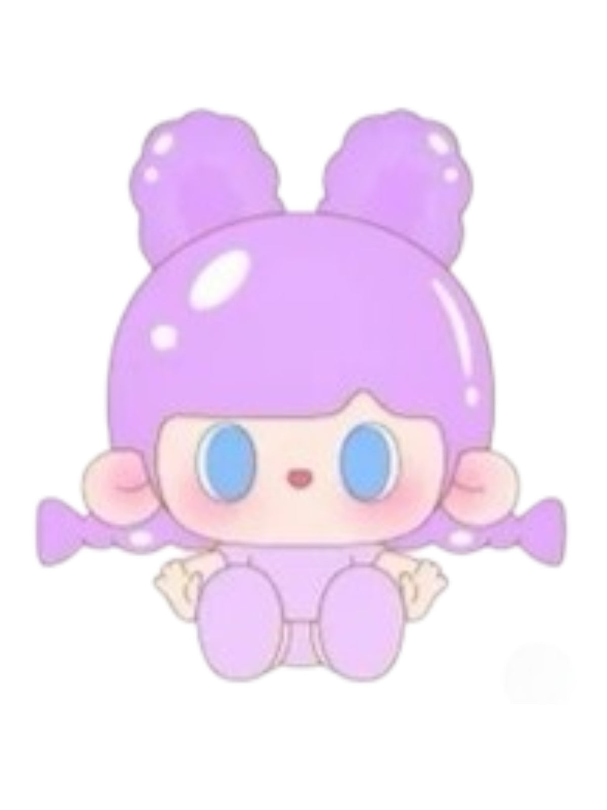 Blueberry Pudding, Tutubear Gen1 Happy Party Mini Bean collectible figure