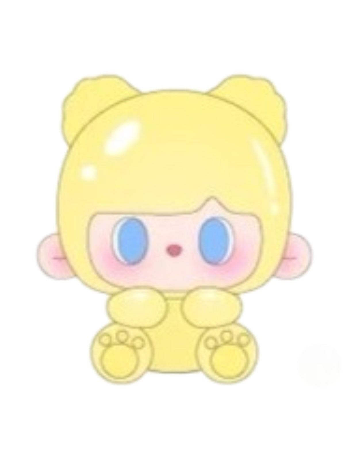 Lemon QQ, Tutubear Gen1 Happy Party Mini Bean collectible figure