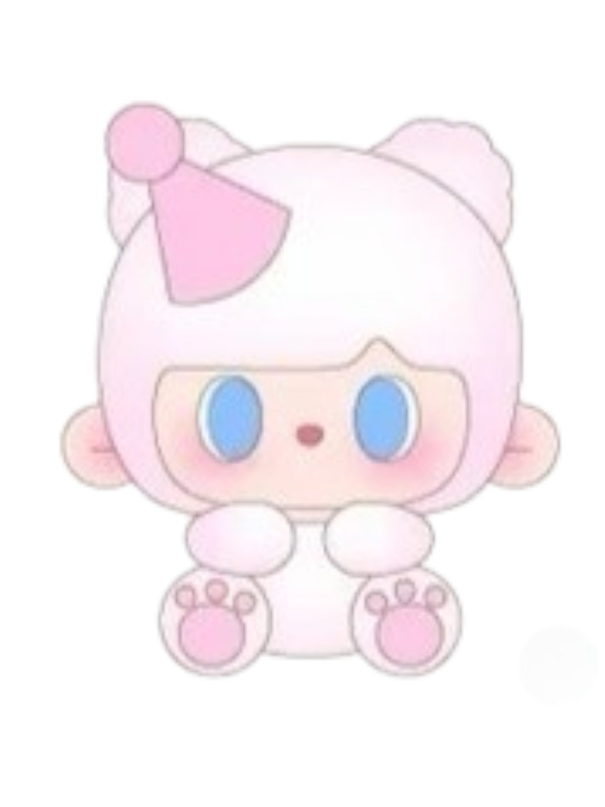 Pearly Bear, Tutubear Gen1 Happy Party Mini Bean collectible figure