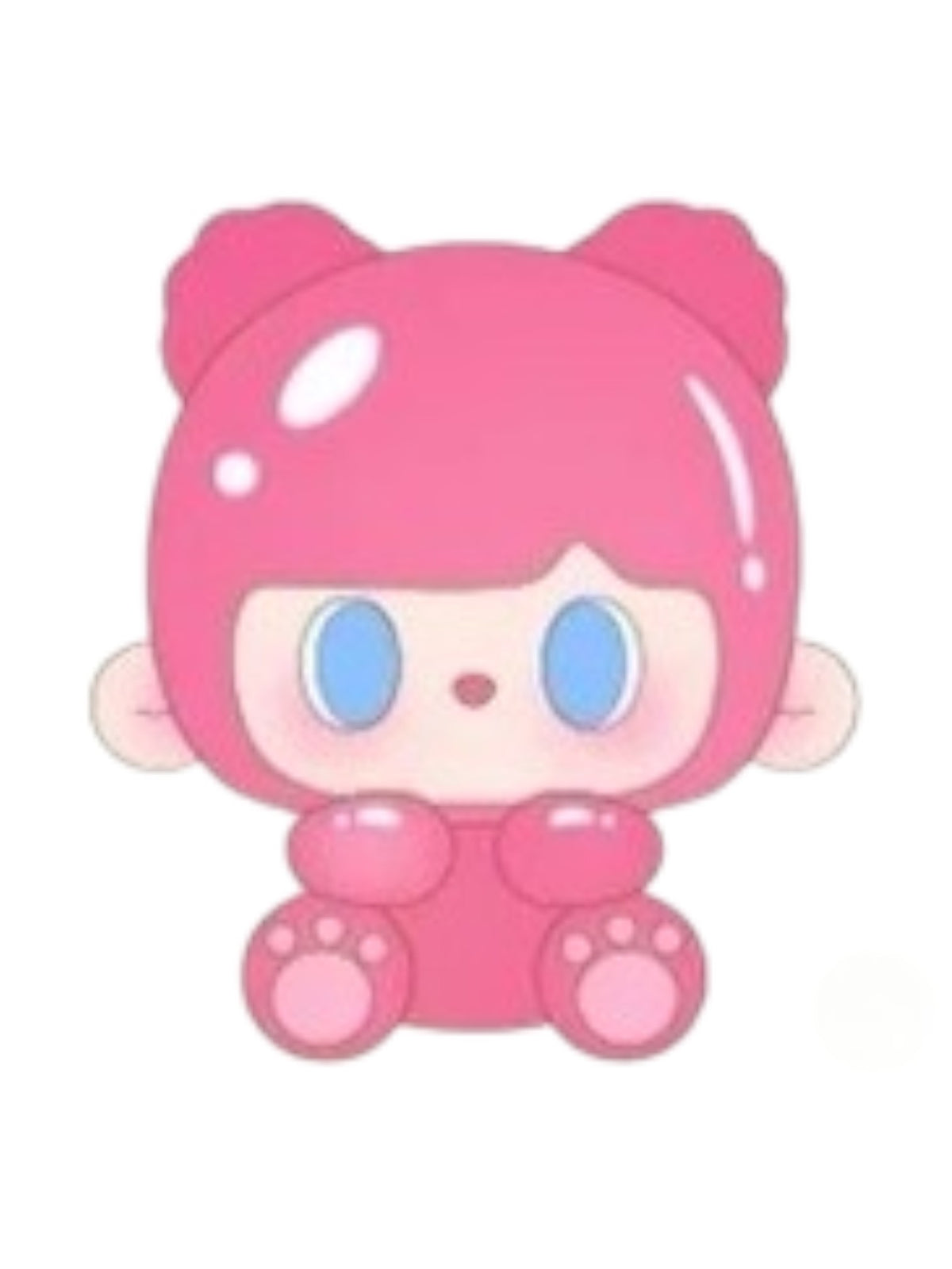 Pomelo QQ, Tutubear Gen1 Happy Party Mini Bean collectible figure