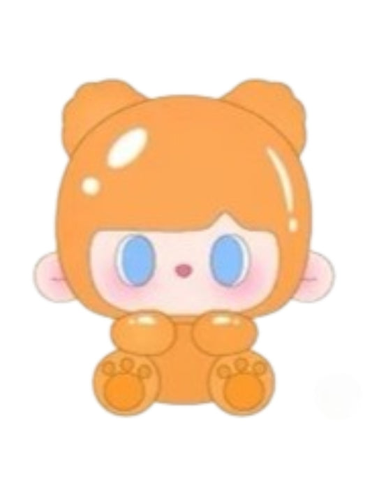 Sweet Orange QQ, Tutubear Gen1 Happy Party Mini Bean collectible figure