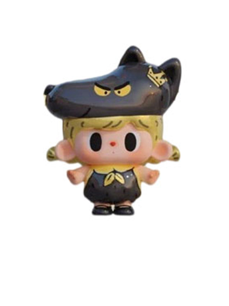 Evil-Smiling Alpha Wolf, Tutubear Werewolf Mini Bean collectible figure